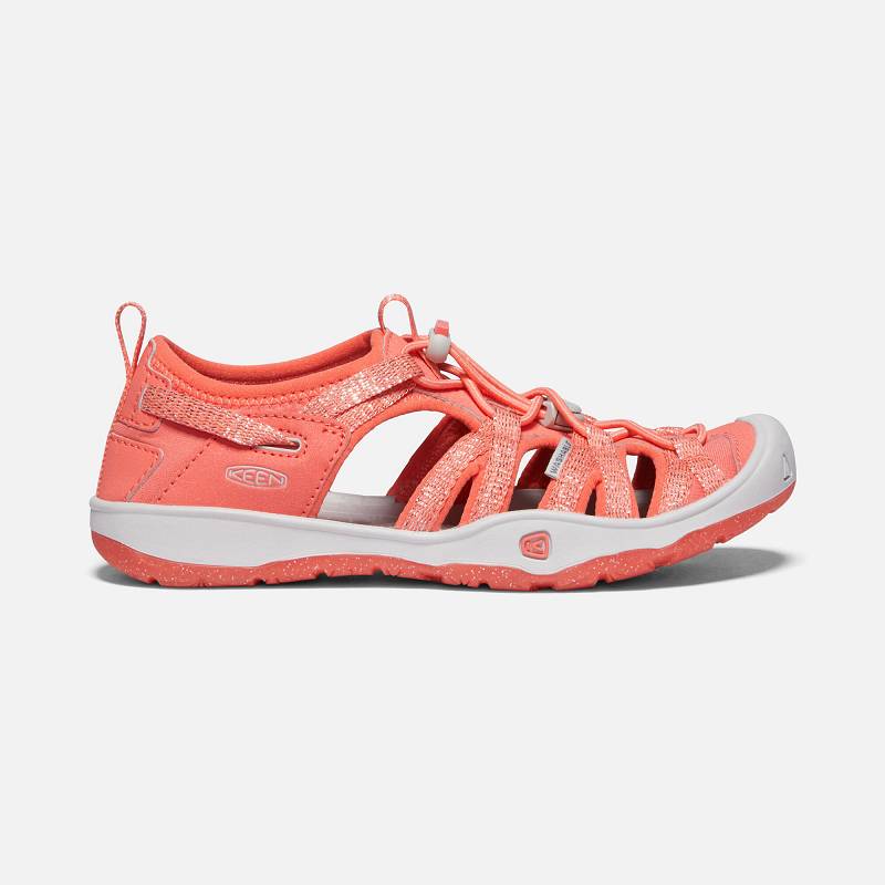 Keen Moxie Sandalen Kinder DE-97526 Coral/Vapor - Keen Kinderschuhe Koralle